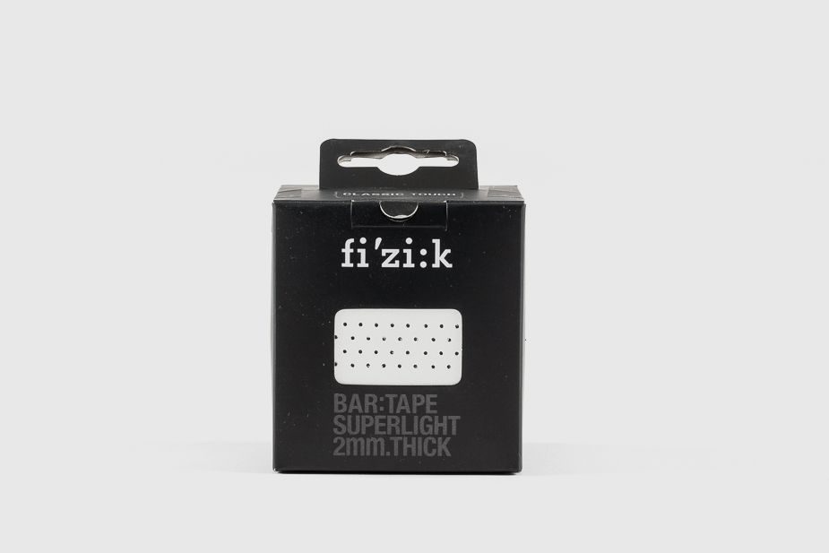 Fi'zik — Лента за кормилни дръжки Superlight Classic, 2 мм, бяла